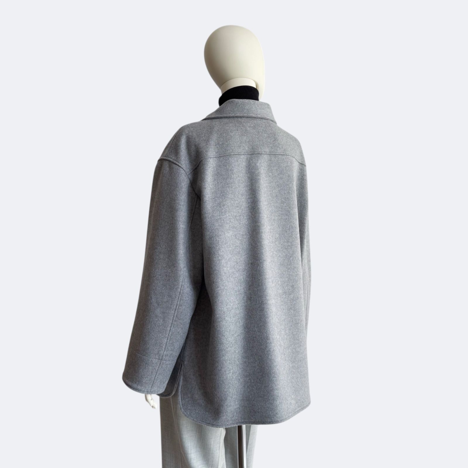 Theory セオリー ショートコート グレー レディース ジャケット ウール