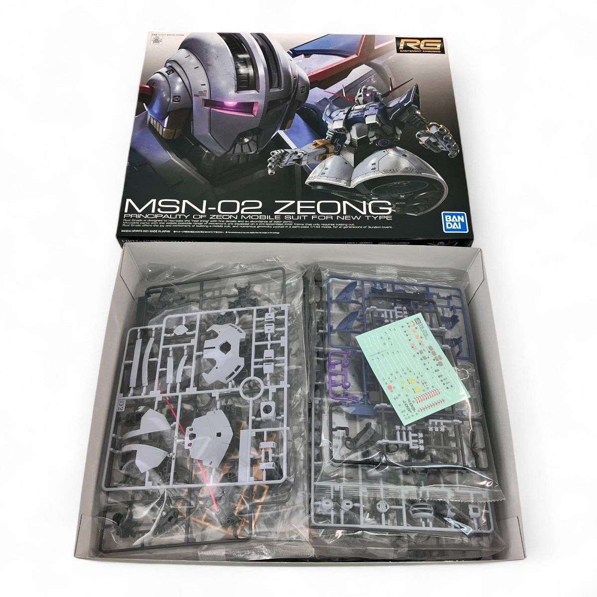 新品未開封　RG 1/144 ジオング MSN-02 ZEONG プラモデル Zeong Mobile Suit Gundam RG 1:144 ⋆ Time Machine Hobby