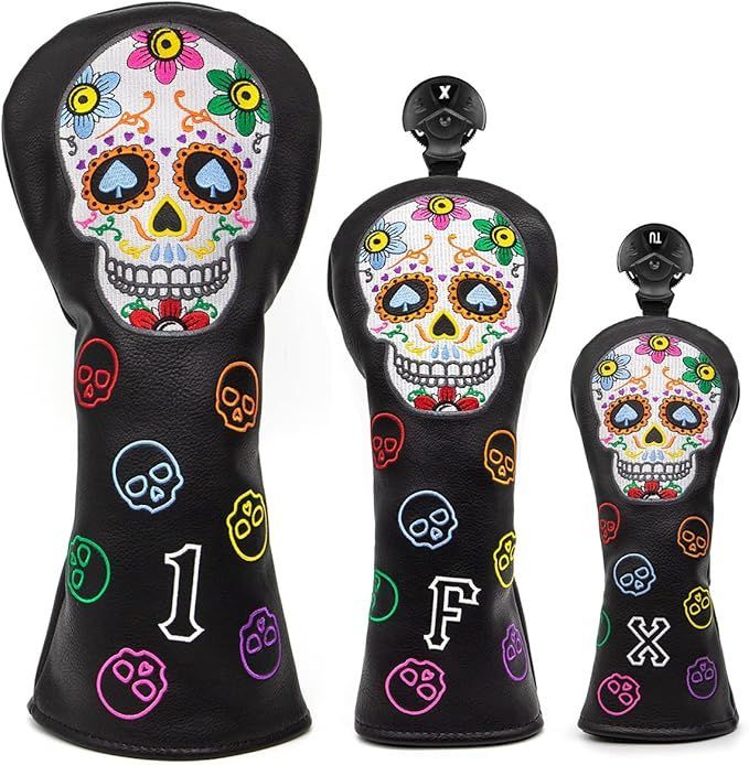 【特価セール】ゴルフクラブヘッドカバー ウッドカバー Bearゴルフ先生ドライバー フェアウェイウッド ユーティリティ ハイブリッド用ヘッドカバー 番号タグ付き ゴルフヘッドカバー PUレ ゴルフクラブヘッドカバー ウッドカバー Bearゴルフ先生ドライバー