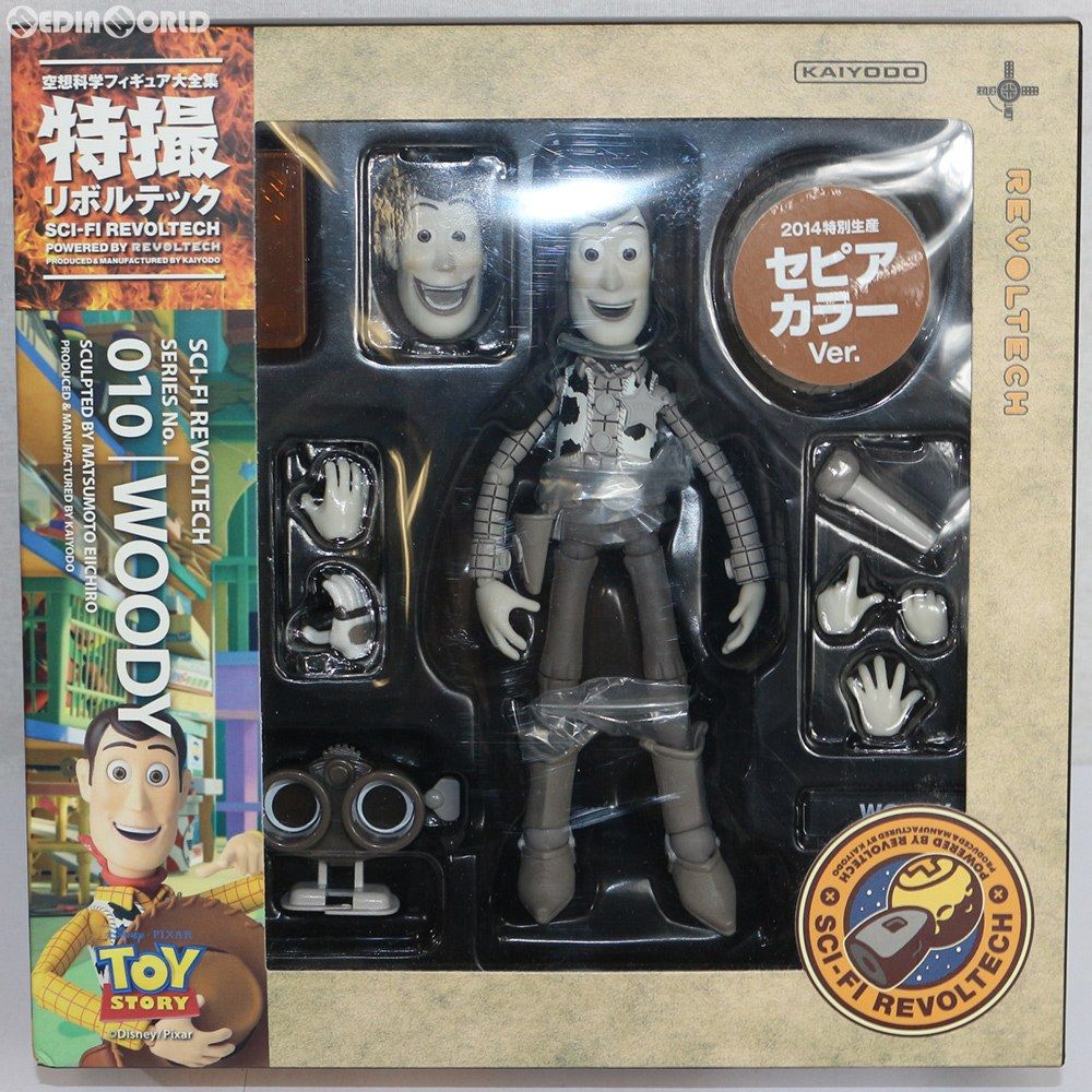 特撮リボルテック No.010EX ウッディ セピアカラーVer. トイ・ストーリー 完成品 可動フィギュア 海洋堂/ケンエレファント