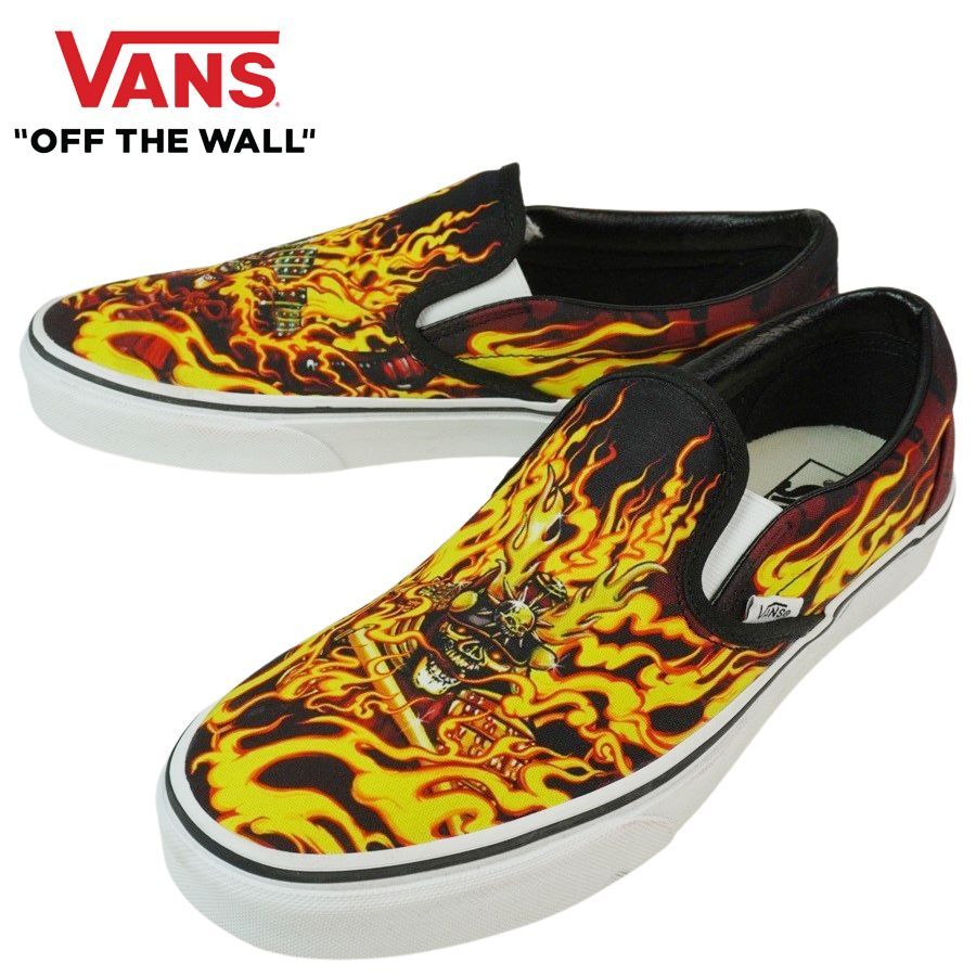 vansサムライライジングvans classic slip on ヴァンズ バンズ