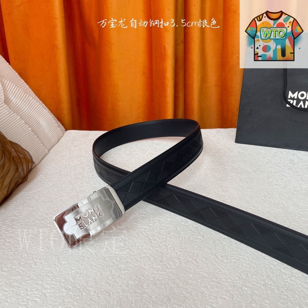 今日特価】Montblanc モンブラン レザーベルト-1 - メルカリ