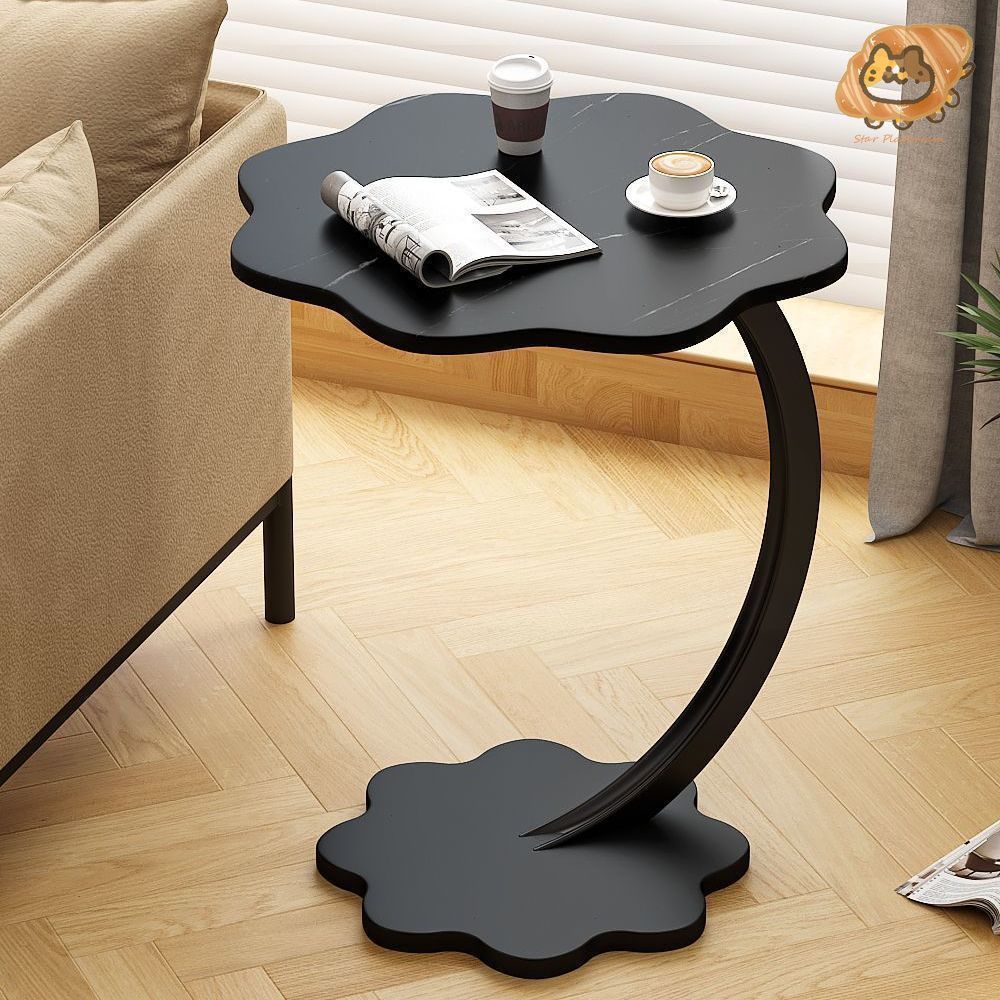 30%割」モダン長方形コーヒーテーブル 強化ガラス天板 + MDF収納棚