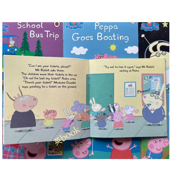 新品】Peppa Pig ペッパピッグ 50冊 青箱 マイヤペン対応