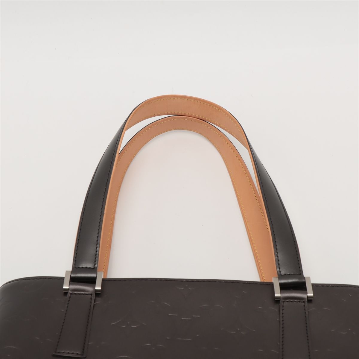 美品 ルイヴィトン モノグラム マット ストックトン レザー トート 