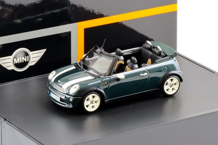 ミニチャンプス 1|43 ミニ クーパー R52 コンバーチブル グリーン Minichamps MINI COOPER Convertible British Racing green 80420309093