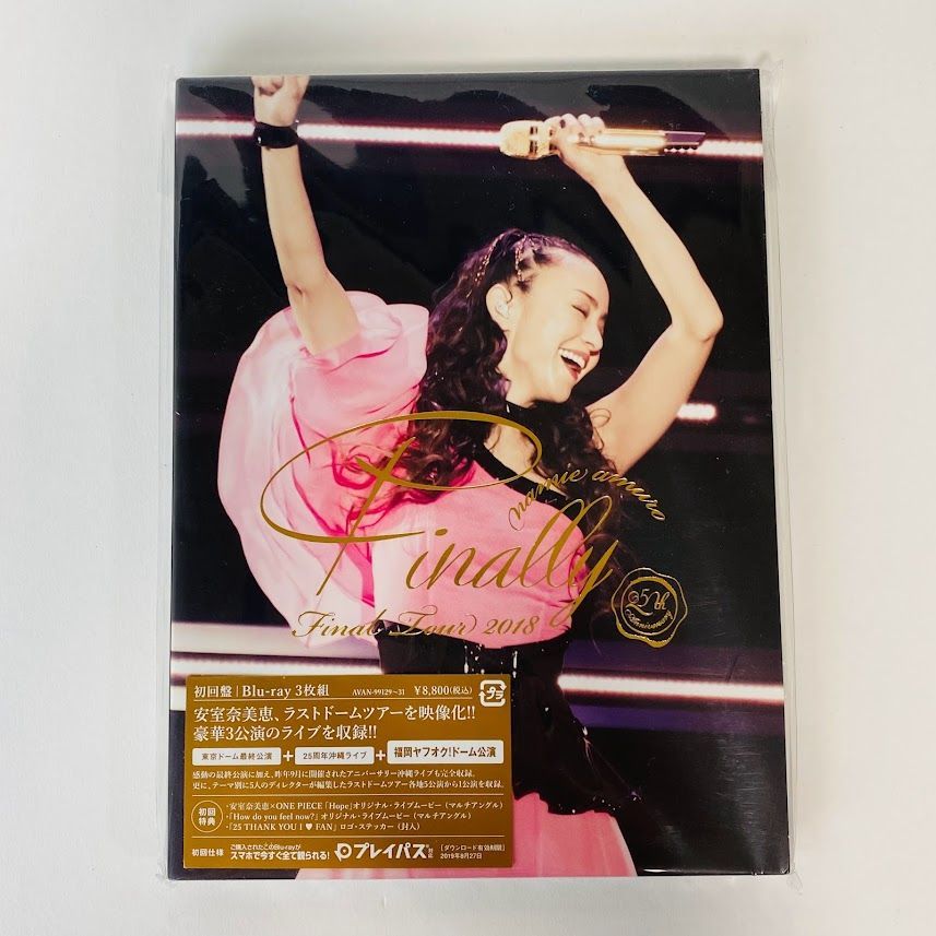安室奈美恵 Final Tour 2018～Finally〜初回盤&ナナコカード 安室奈美恵 Final Tour 2018～Finally〜初回盤&ナナコカード