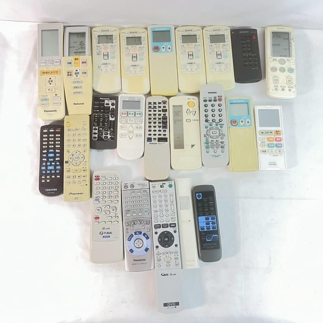リモコン84本まとめ売り ジャンク品多め オーディオ エアコン テレビ 各種 リモコン84本まとめ売り ジャンク品多め オーディオ エアコン