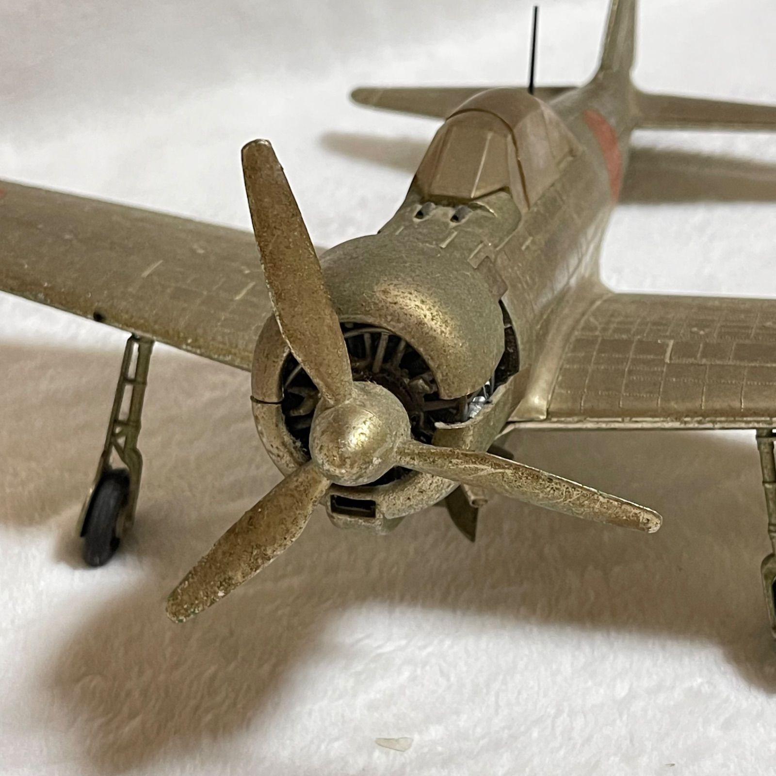 ☆希少☆ レア -金属工芸- ☆零戦 零式艦上戦闘機21型