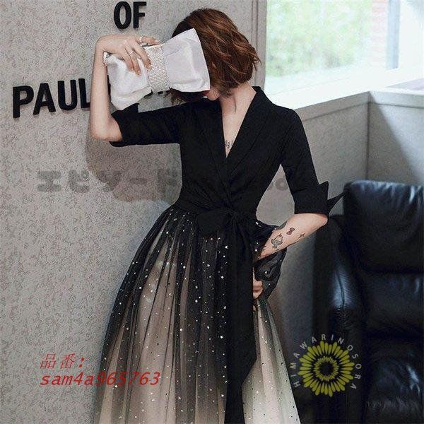 ロングドレス 演奏会 パーティードレス ドレス レディース 結婚式 マキシ丈 お呼ばれ 発表会 ドレス 披露宴 上品 Vネック グラデーション 二次会 ワンピース am4a965763 MAAHADDERANG_COM