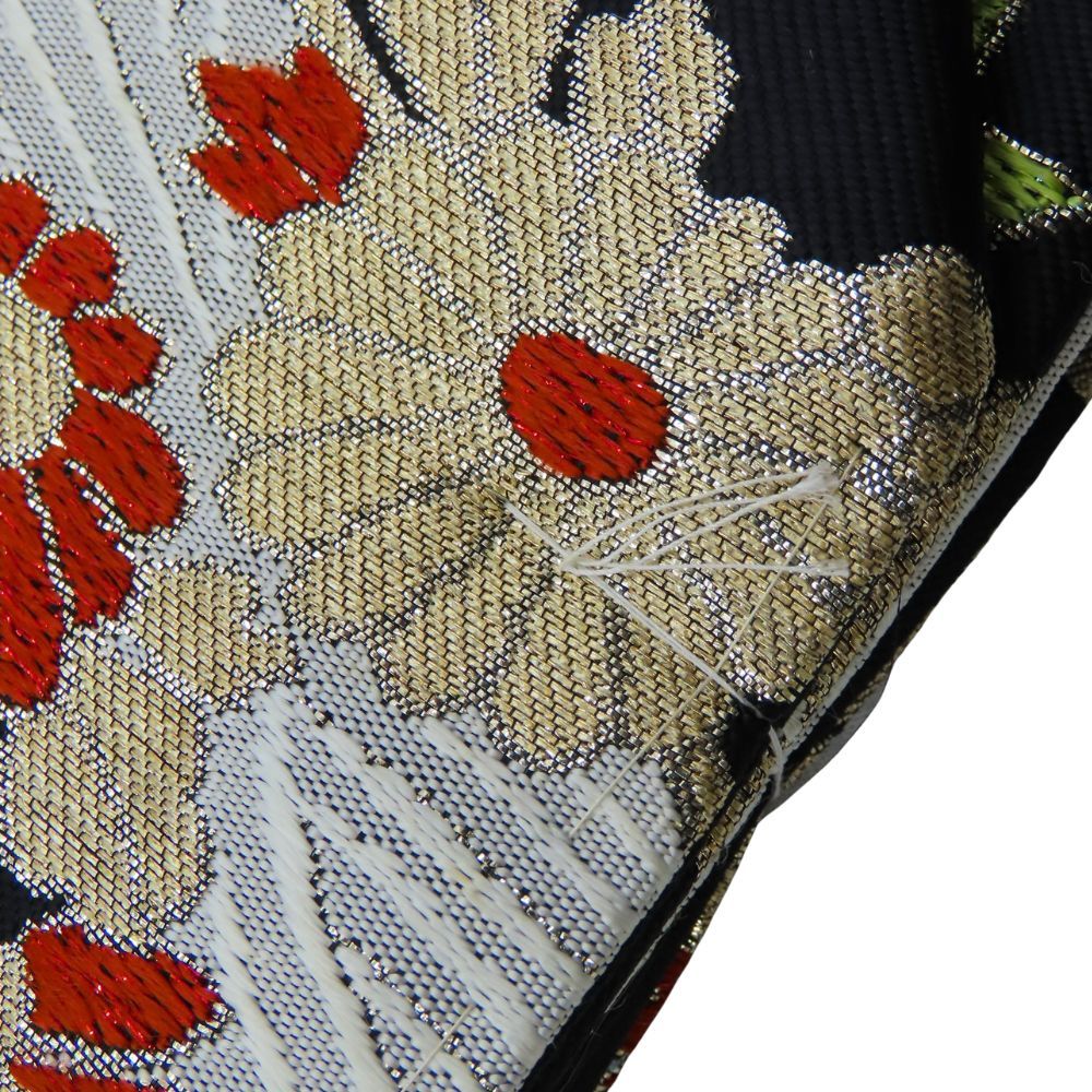【新品未使用】 名古屋帯　吉祥文様　金糸 新品未使用】 名古屋帯 吉祥文様 金糸 【公式通販】