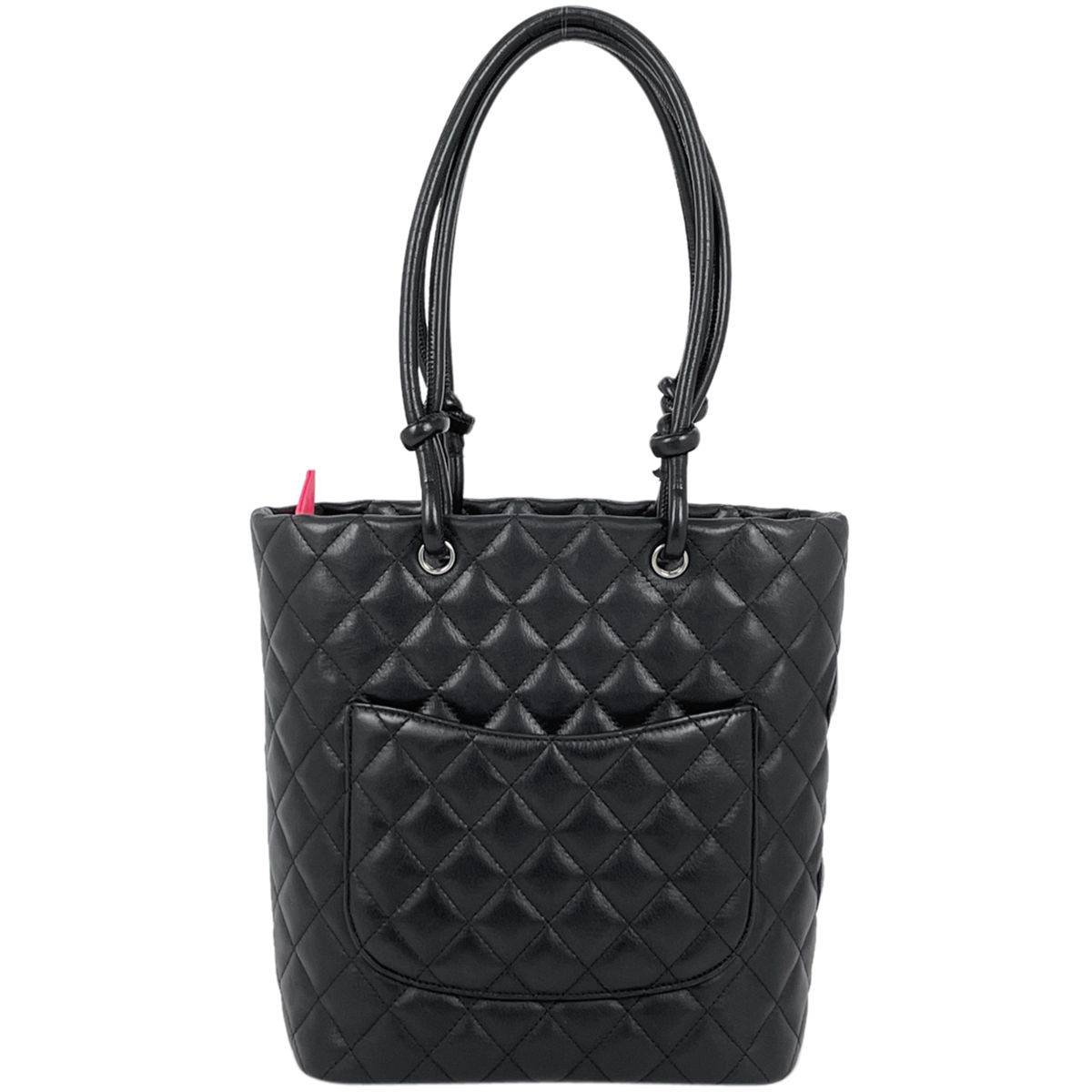 シャネル CHANEL カンボンライン ミディアム トートバッグ ココマーク 