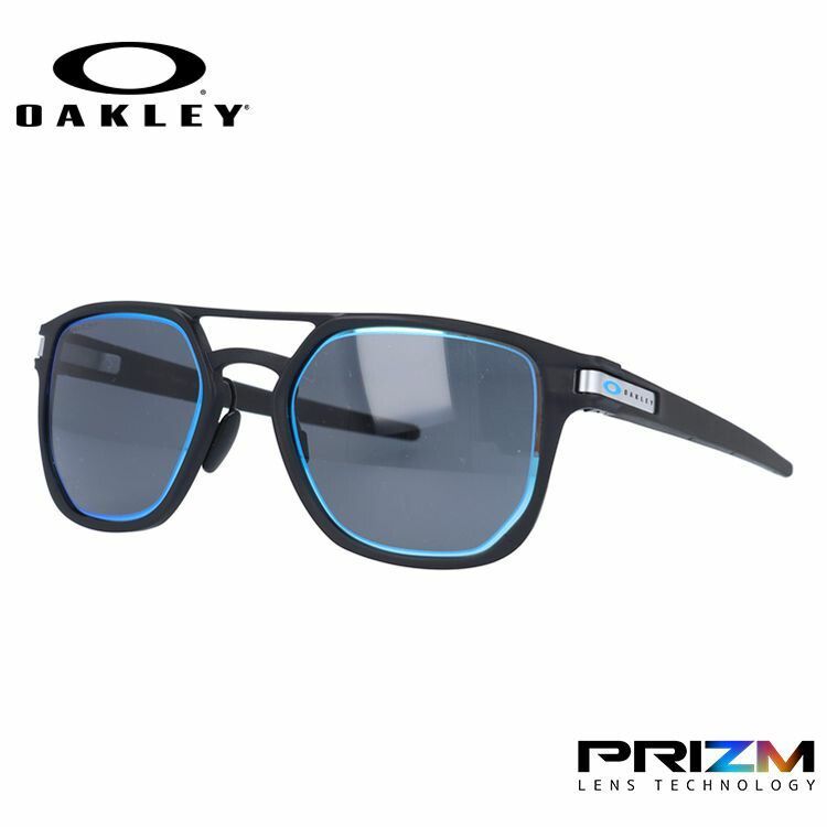 オークリー サングラス OAKLEY ラッチ アルファ プリズム LATCH ALPHA OO4128-0653 53サイズ ヘキサゴン（ダブルブリッジ） ユニセックス メンズ レディース【海外正規品】