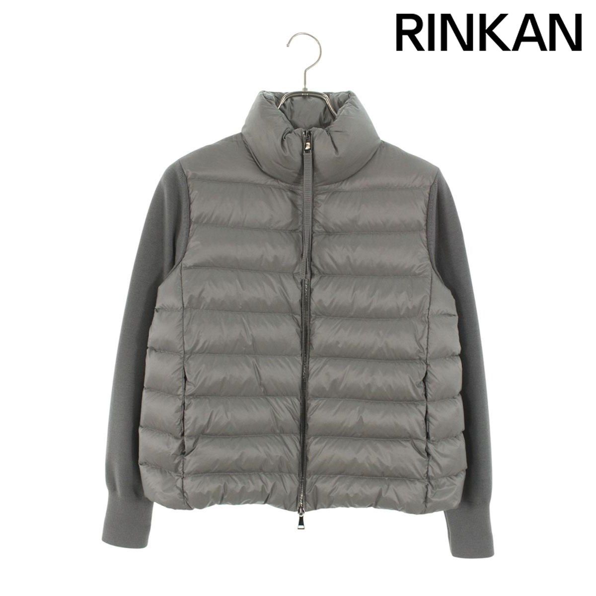 モンクレール CARDIGAN G20939B00030 ニット切替ダウンジャケット メンズ S
