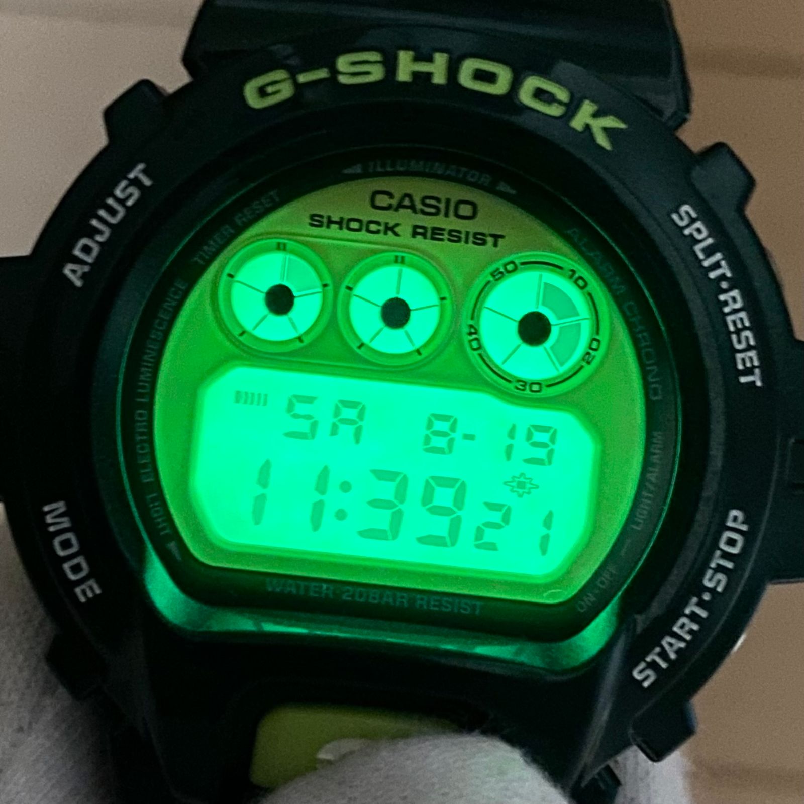 【美品】 G-SHOCK DW-6900CC クレイジーカラーズ グリーン 楽天市場】G-SHOCK 6900 Gショック ジーショック クレイジー