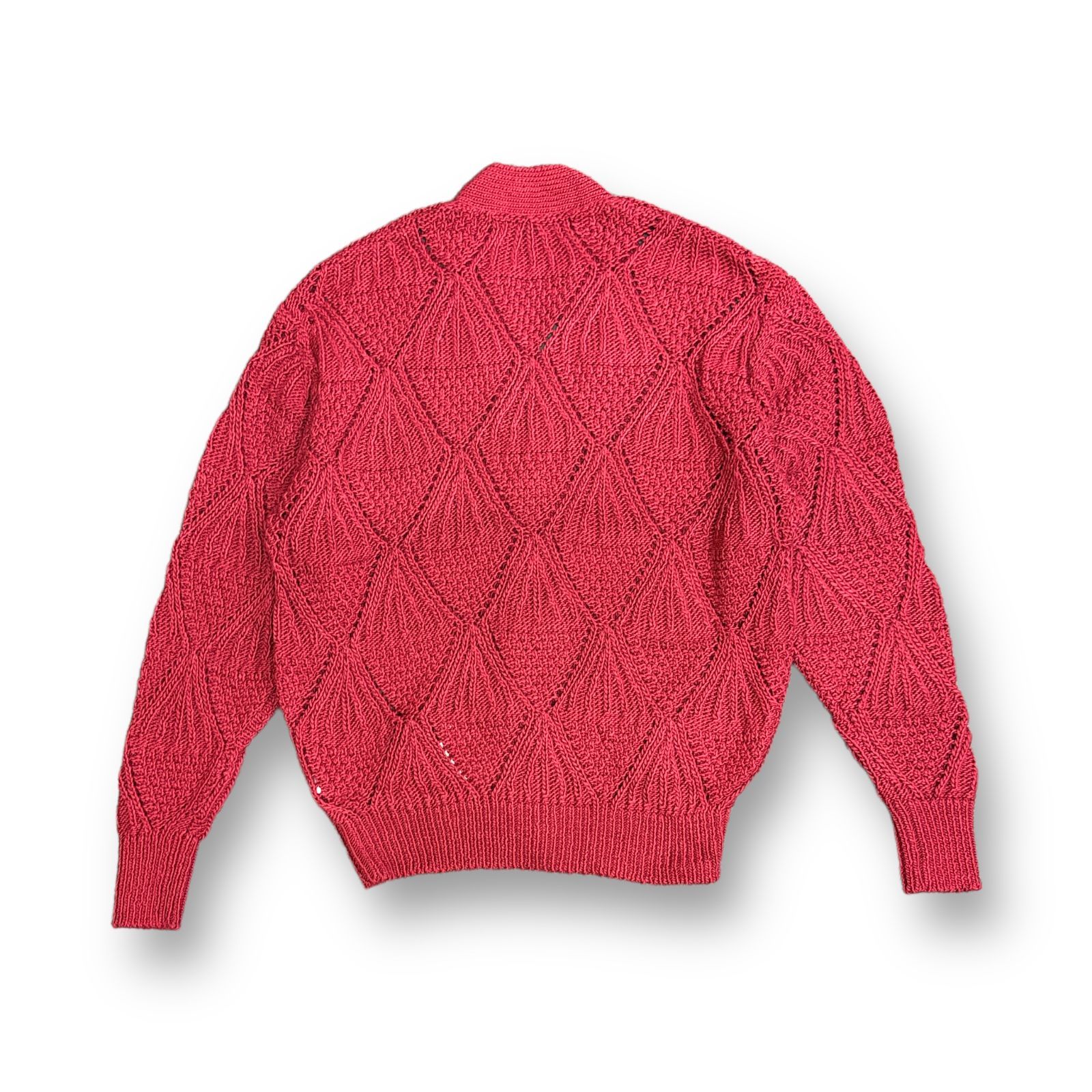 定価60500円 新品 HERILL 23SS Cottoncode Pattern Cardigan コットン 