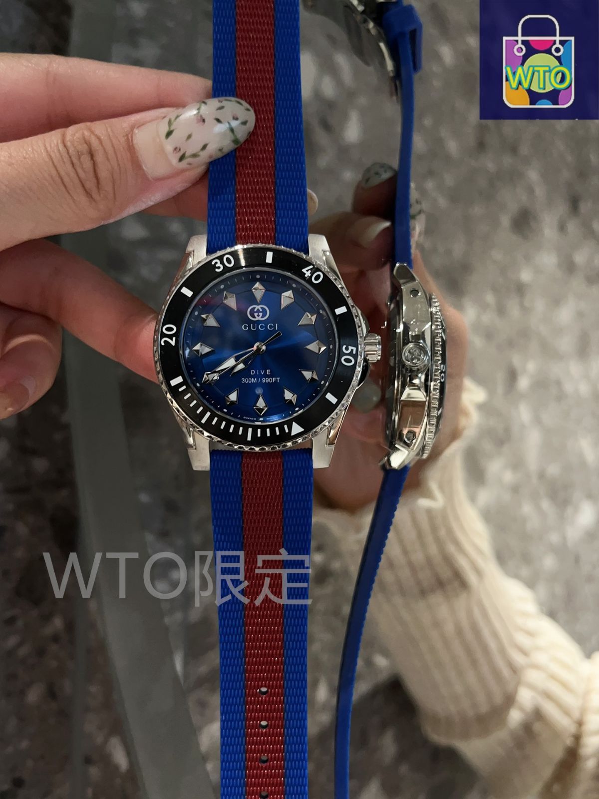 専用☆グッチ GUCCI 腕時計 今日WTO】GUCCI グッチ ダイブシリーズ 金属感が強く、スポーツ