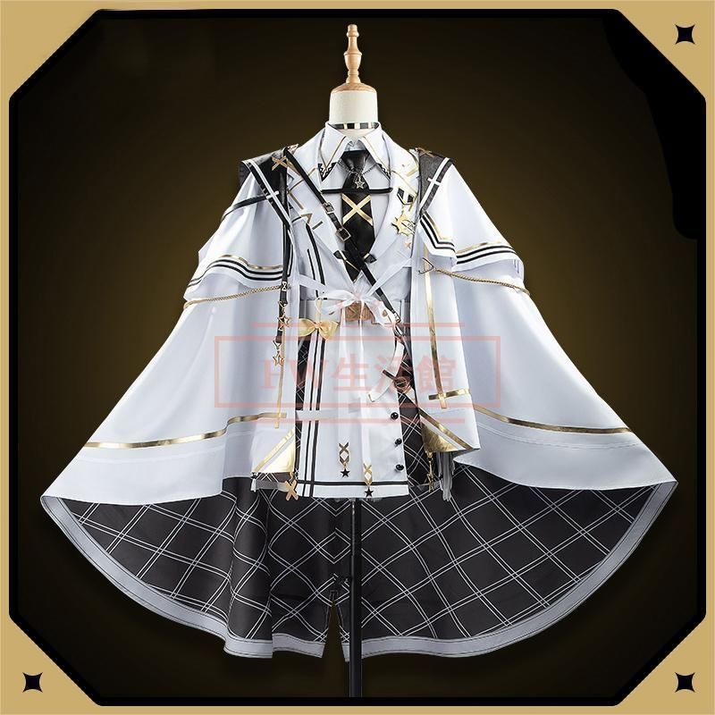 バーチャル YouTuber Vtuber 星川サラ 白軍服 新衣装 コスプレ衣装 コスチューム cosplay イベント 演出服 アニメ変装