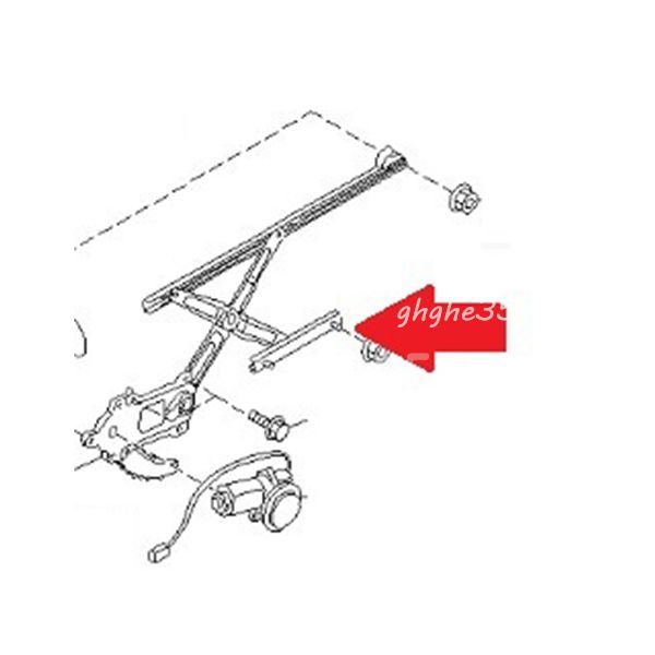 日産 S15 シルビア ウインドウ レギュレーター 左 LH 検索 ワーウインドウ パーツ ホイール エンジン 内装 レストア マフラー s 15 ドア 窓 JN30