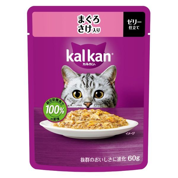 同梱不可 120個セット マースジャパン カルカンパウチ まぐろ さけ入り 60g