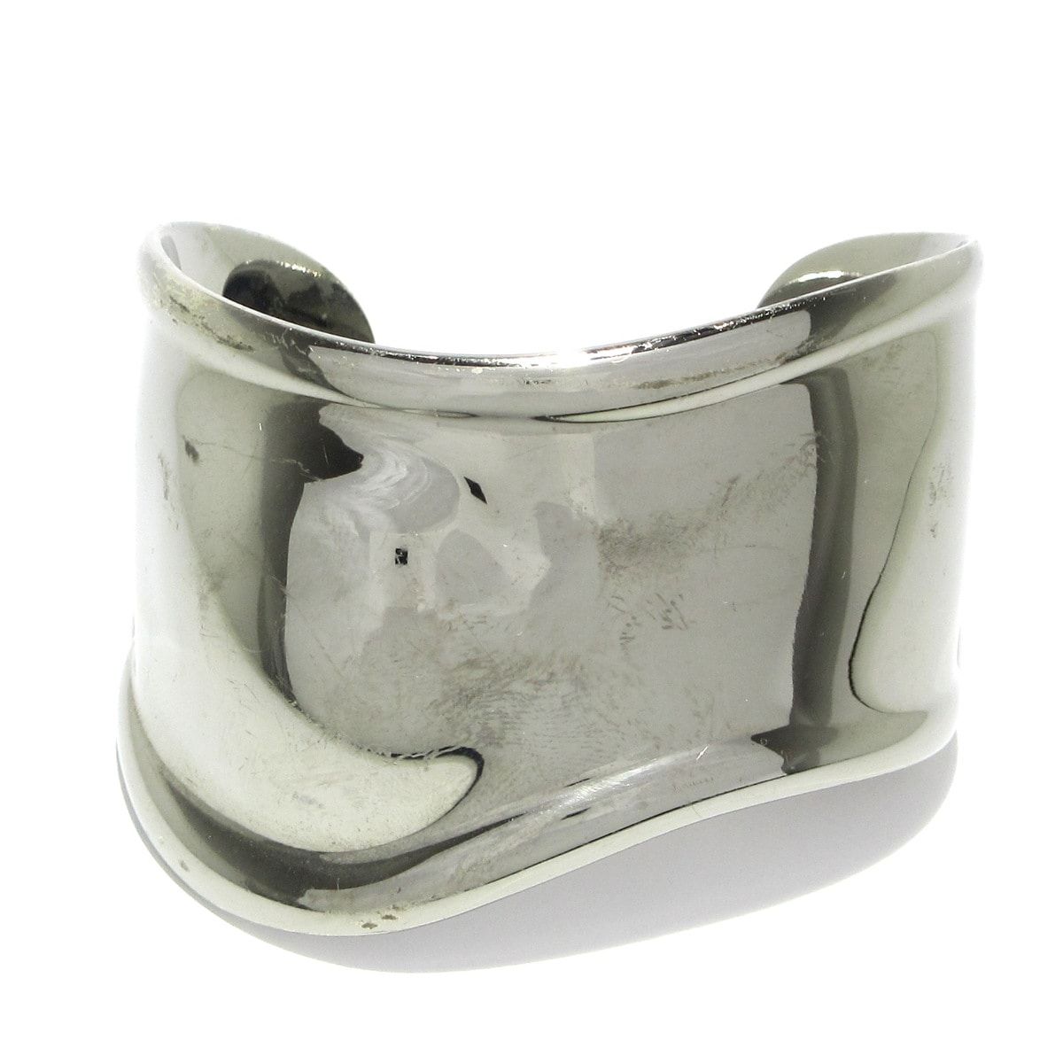 TIFFANY&Co.(ティファニー) バングル美品 ボーンカフ シルバー
