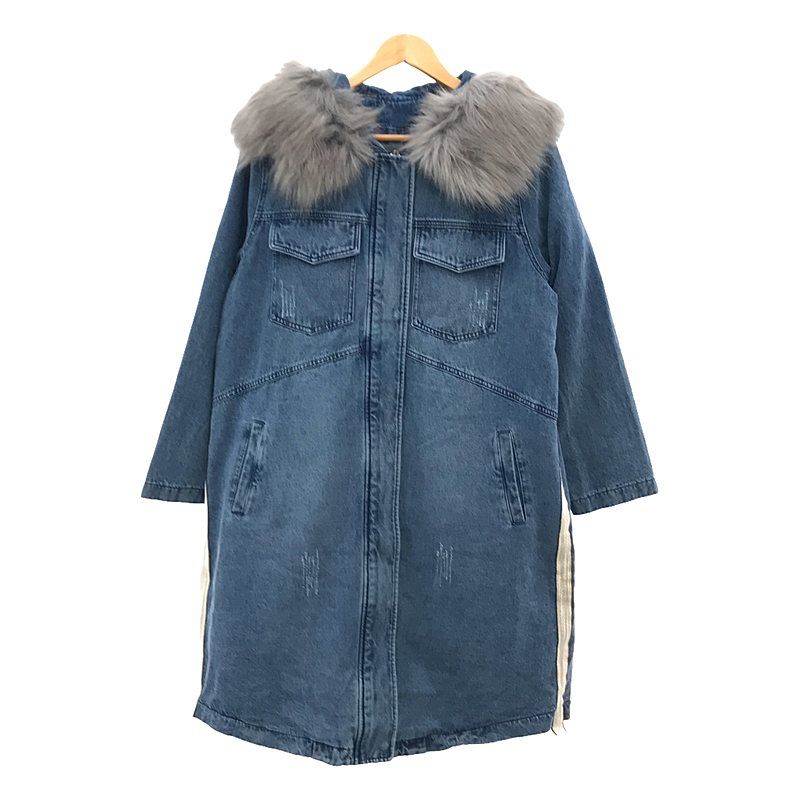 美品】 SCOTCLUB / スコットクラブ | 着脱可ファー・ライナー 美品】 SCOTCLUB / スコットクラブ | 着脱可ファー・ライナー