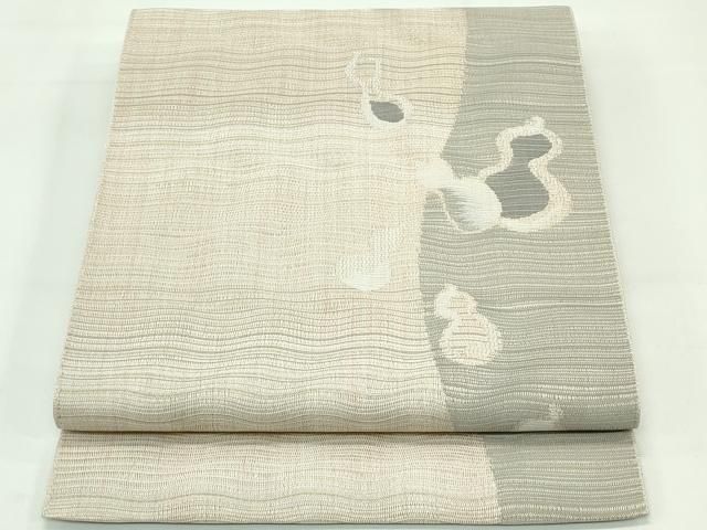 平和屋着物□極上 1897年創業 名門岡野 博多金ラベル 千年工房 八寸