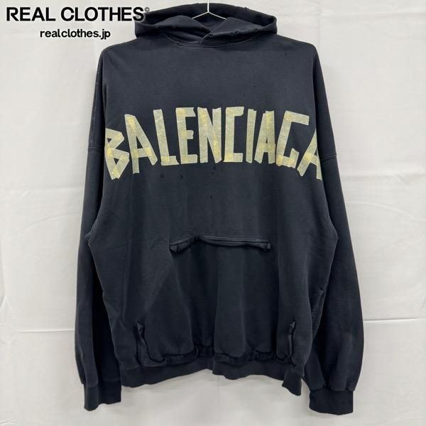BALENCIAGA/バレンシアガ【23SS】TYPE RIPPED POCKET/テープ ロゴ  