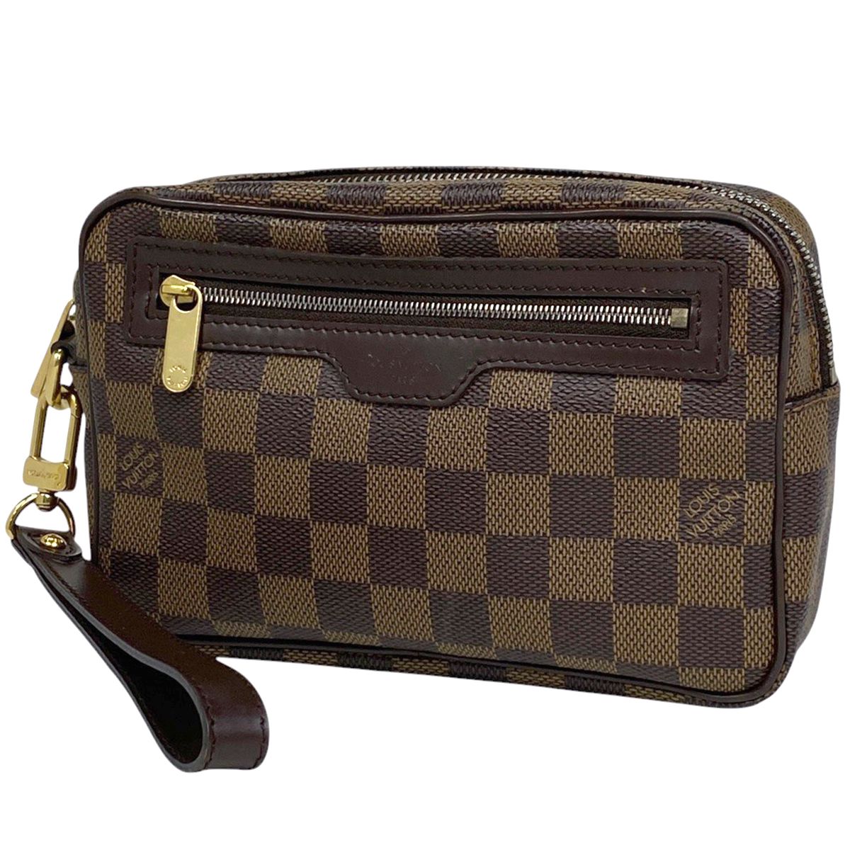 ルイ ヴィトン Louis Vuitton ポシェット ビエ マカオ クラッチバッグ セカンドバッグ ダミエ ブラウン N61739 メンズ