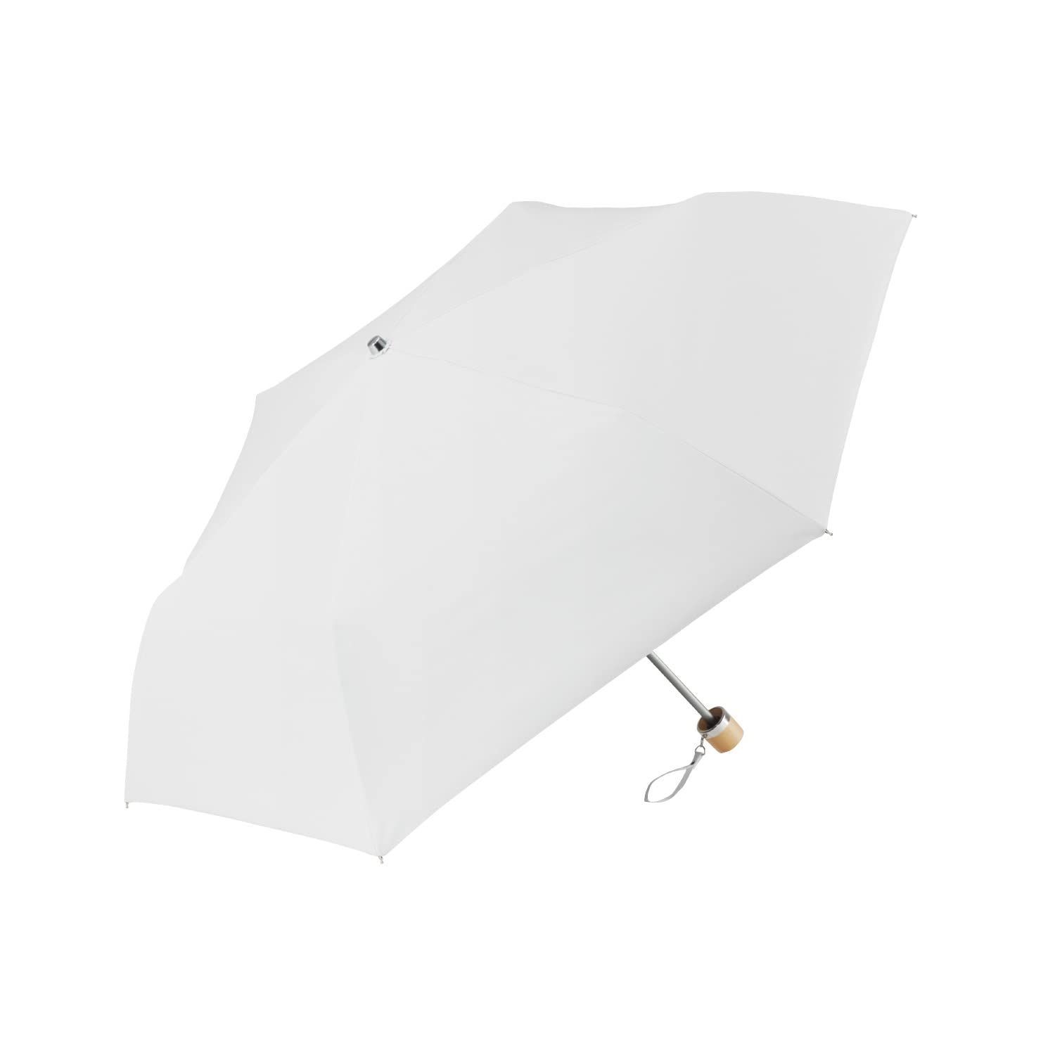 新品未使用】COKAGE+ 50cm折りたたみ傘 リリィホワイト×ラテ