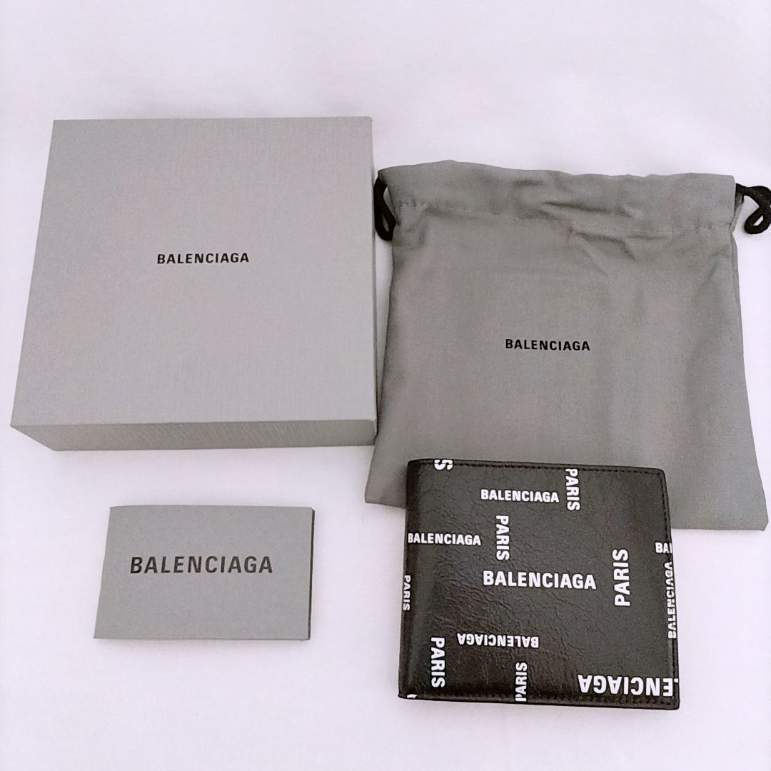 新品未使用】BALENCIAGA CASH 2つ折り財布 小銭入れ付 ラムスキン バレンシアガ - メルカリ