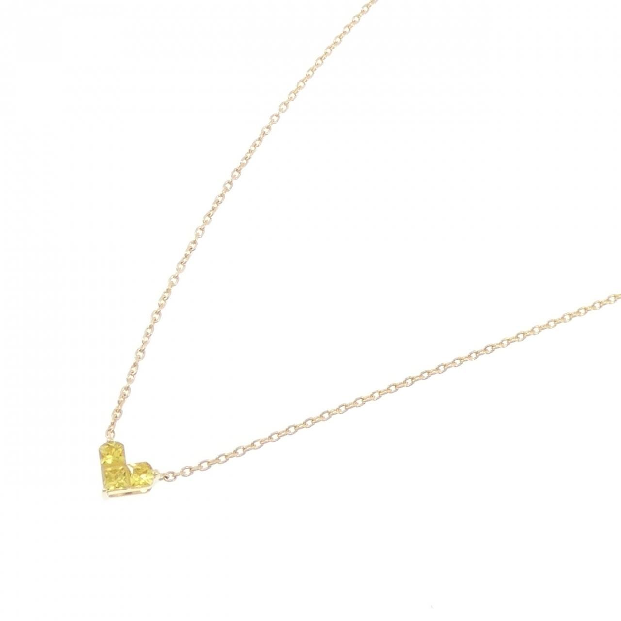 スタージュエリー ミステリアスハート ネックレス 0.25CT