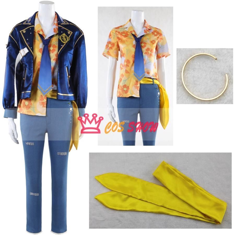 あんさんぶるスターズ! あんスタ 振り返る四季 衣更真緒 いさらまお コスプレ衣装 cosplay 仮装 オーダーメイド製作 仮装 イベント ハ