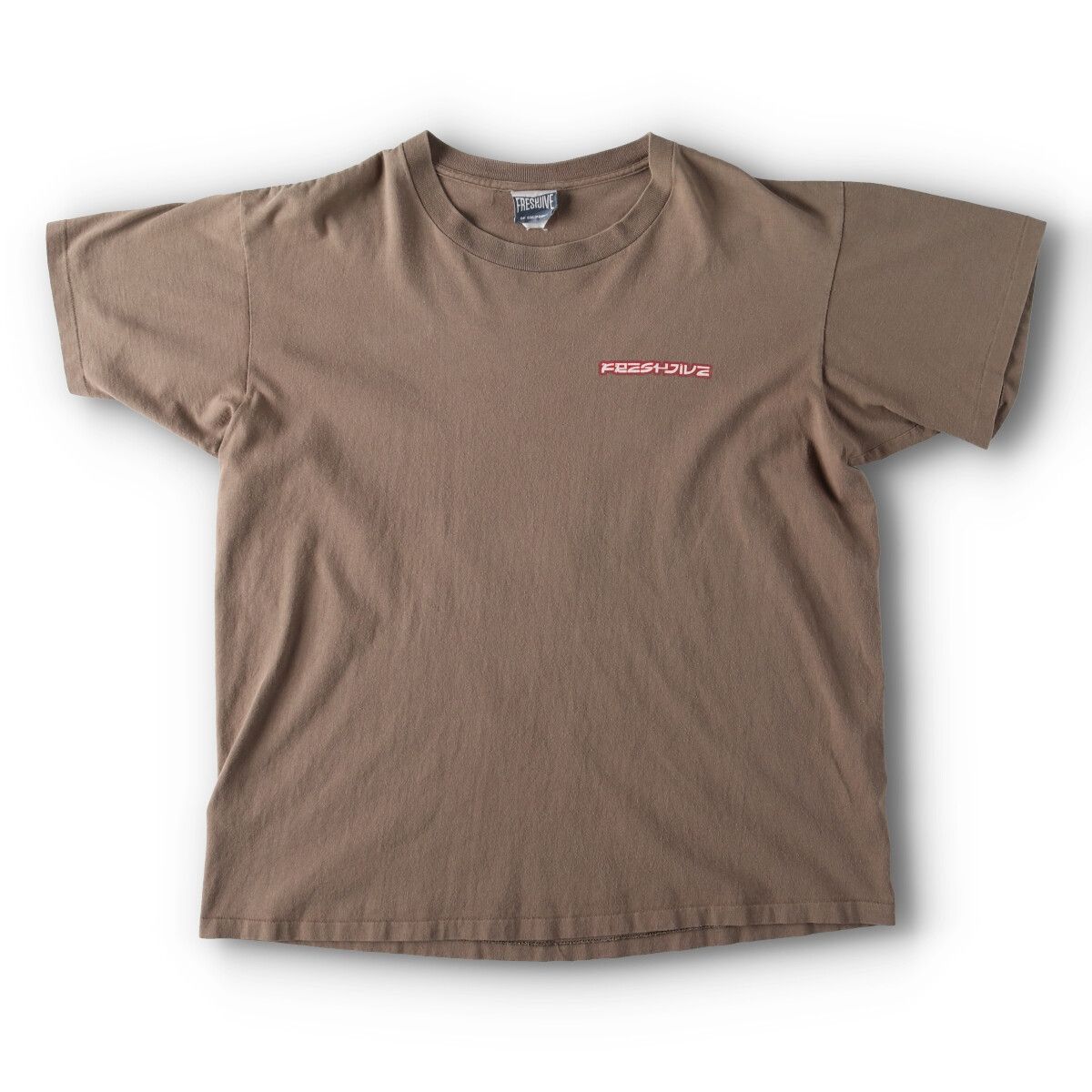 古着 90年代 FRESHJIVE GODZILLA ゴジラ パロディ バックプリント キャラクタープリントTシャツ USA製 メンズXL ヴィンテージ/evb005164