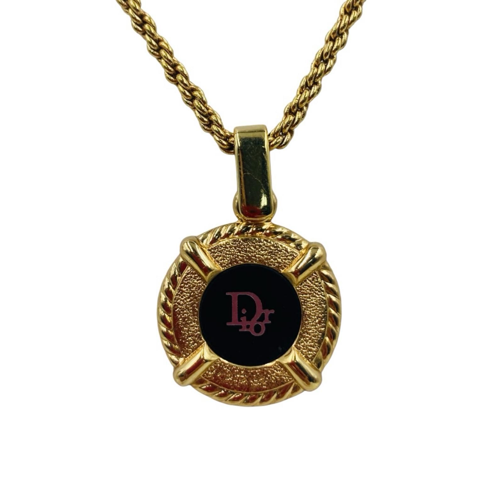 クリスチャンディオーゴールドネックレス Christian Dior クリスチャンディオール ネックレス ゴールド