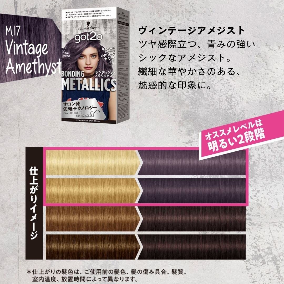 シュワルツコフ 【got2b】 ボンディング・メタリックス ヘアカラー