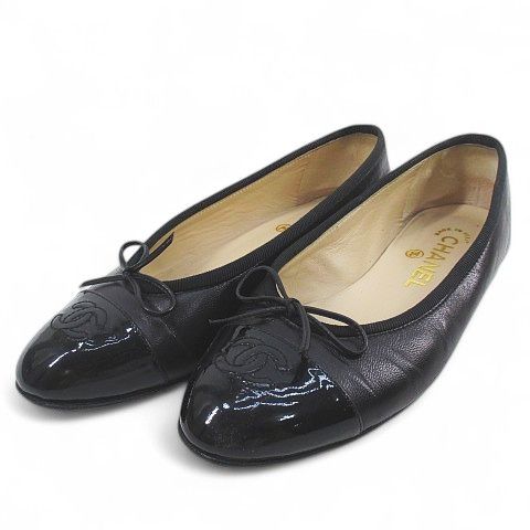 CHANEL フラットシューズ 35 1/2 - メルカリ