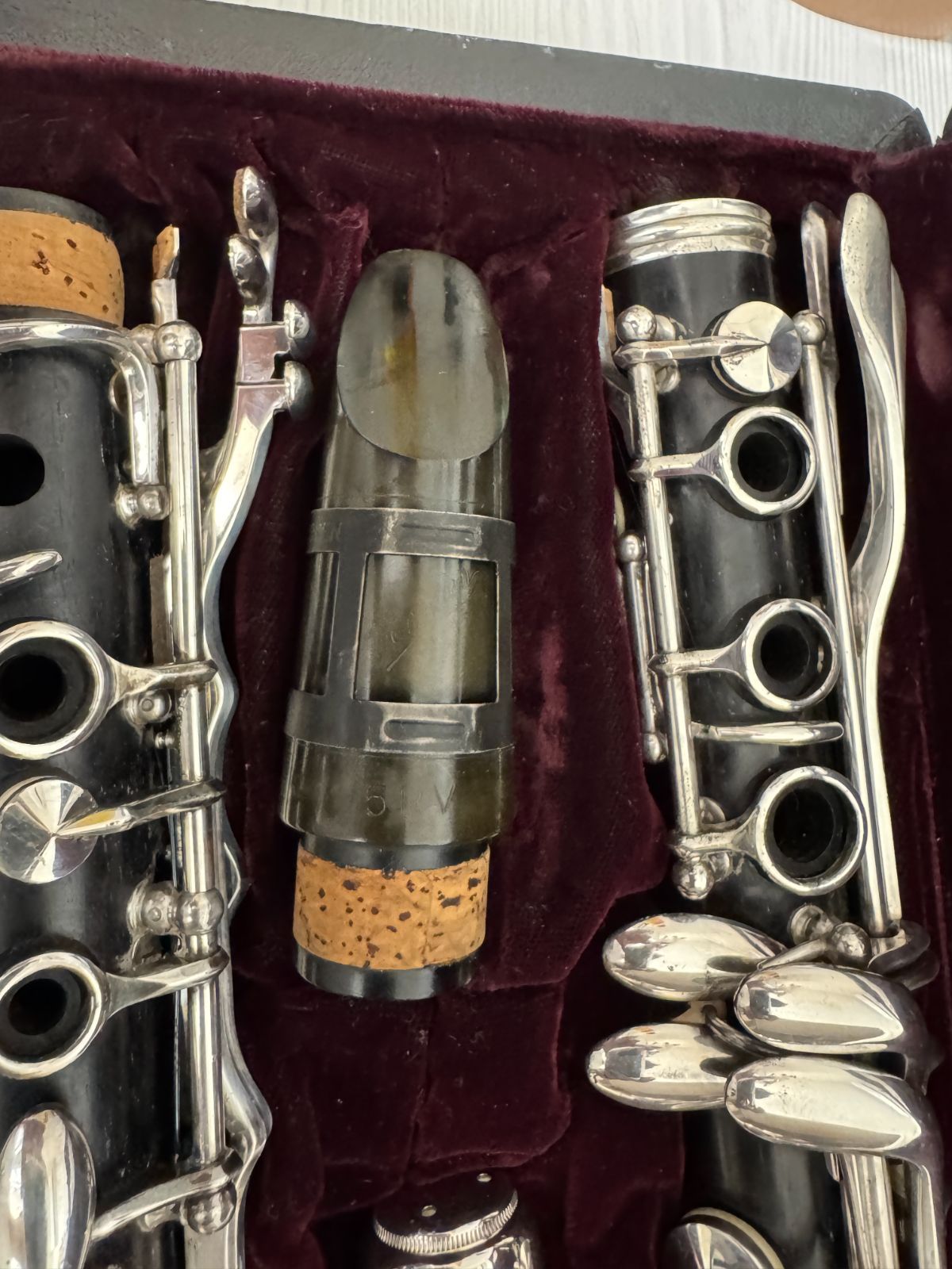 週末sale YAMAHA YCL-851 CX カスタム クラリネット 木製 ケース マウスピース付 1000円以上送料無料。