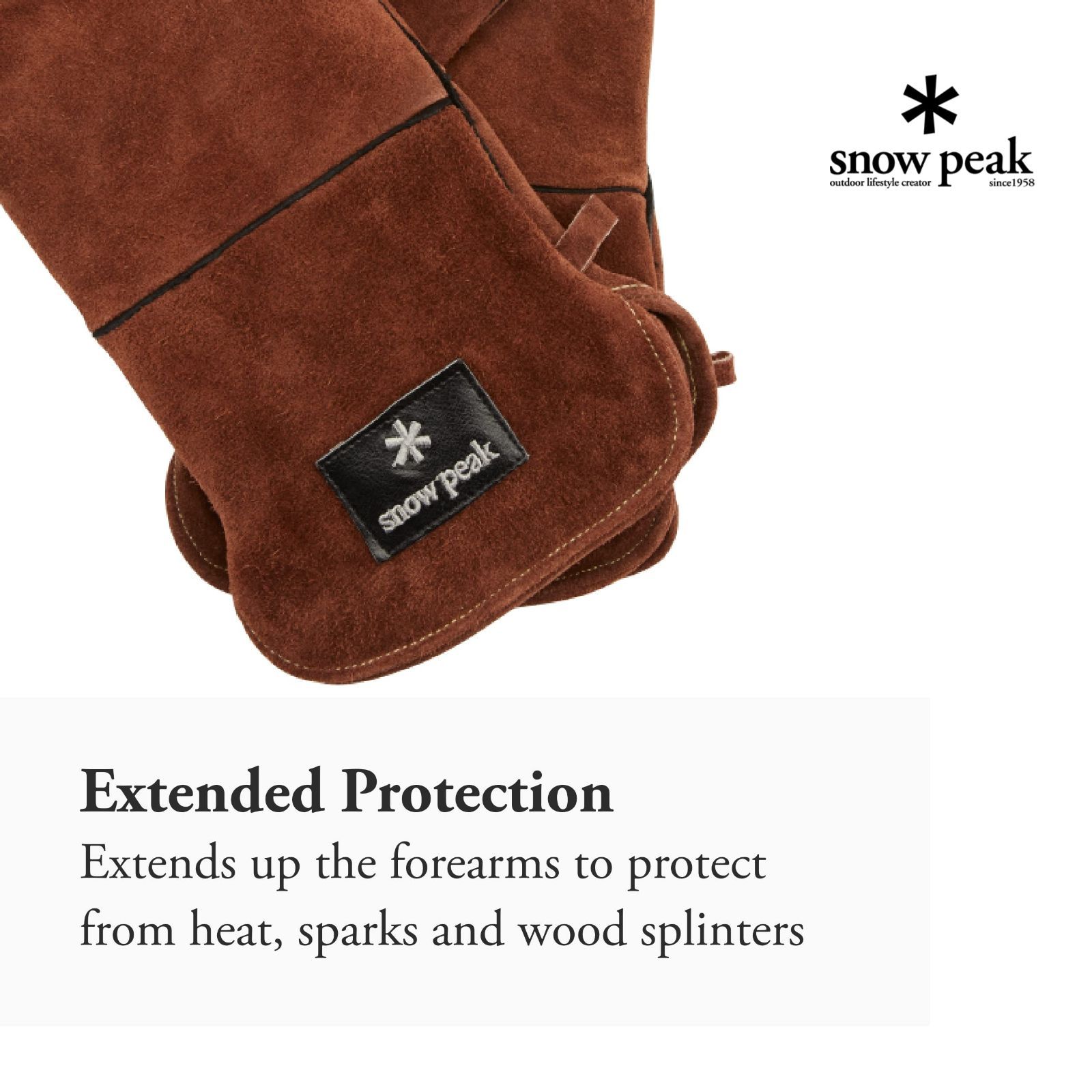 snow peak ファイヤーサイドグローブブラウン UG-023BR Snow