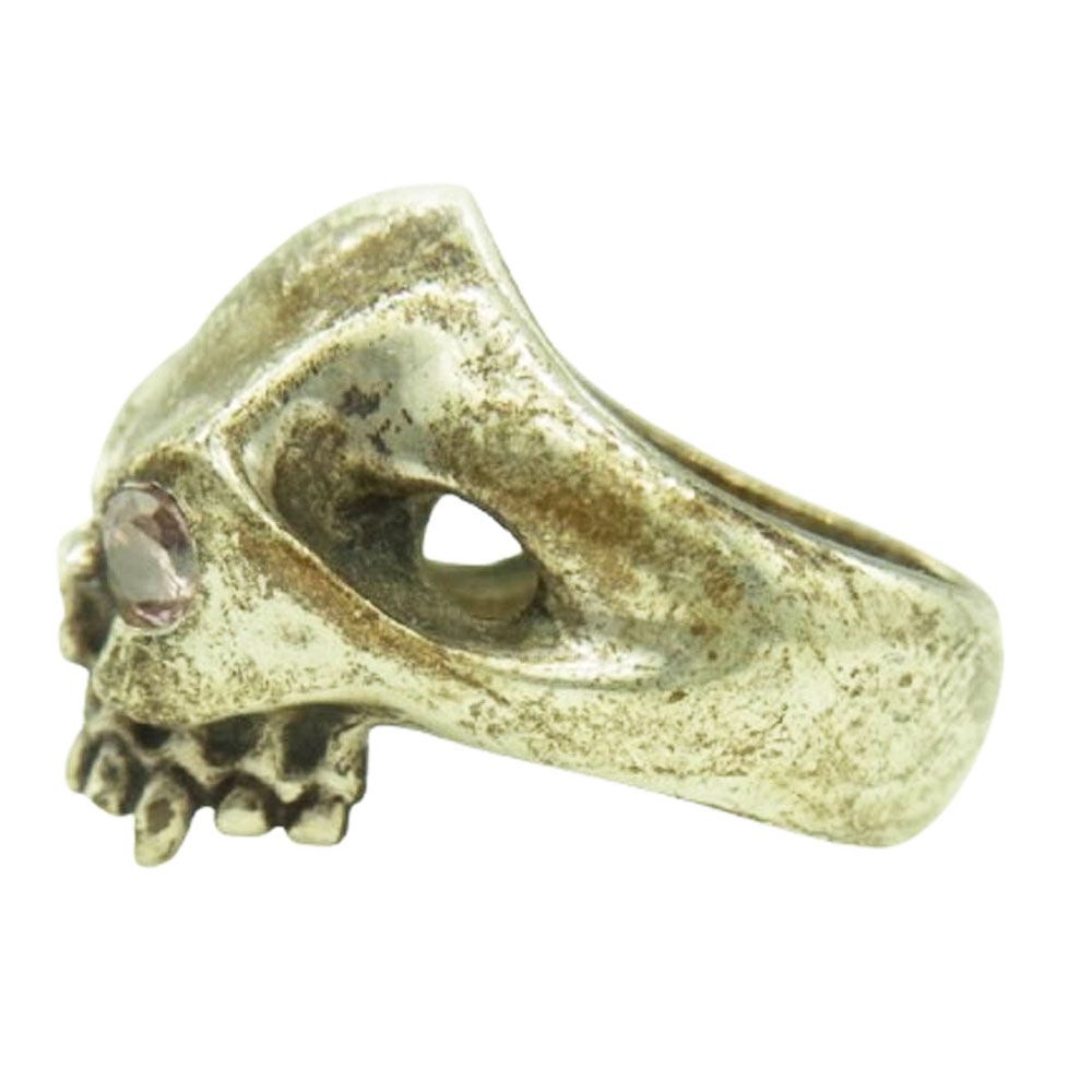 ROYAL ORDER ロイヤルオーダー ROCK N ROYAL スモール ヴァンパイアスカル リング w|ストーンアイ 約8.5号