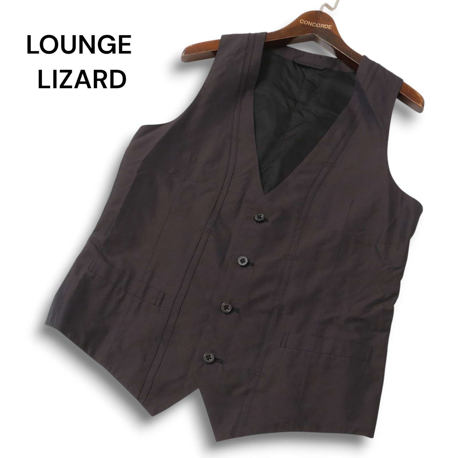 LOUNGE LIZARD ラウンジリザード 通年 Braghenti イタリア生地 絹 