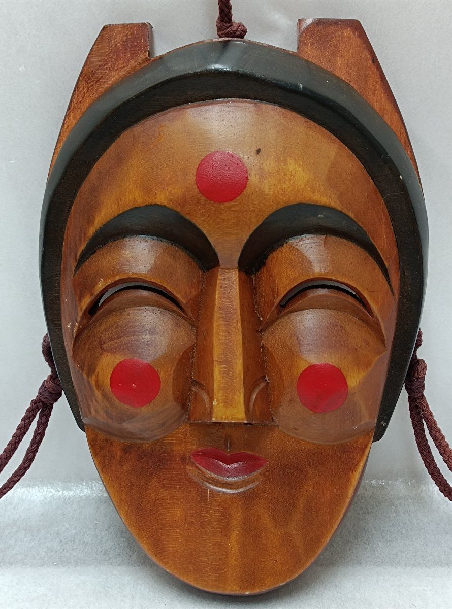 韓国伝統工芸品　ハホエタルマスク 韓国の伝統的なお面翁 ハフェタル 韓国ソウル・インサドンの