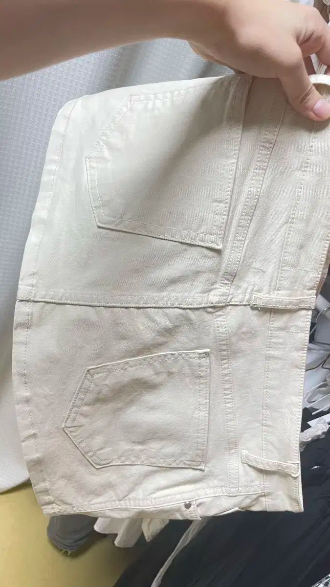 インデイ コットンデニムスカート