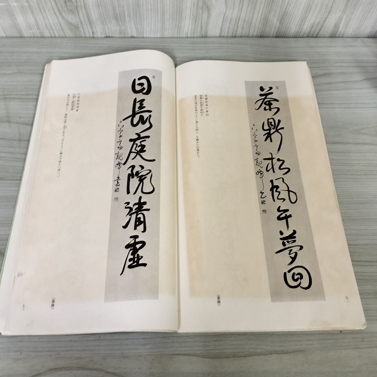 1- 計2冊 揃い 観峰条幅書範 慶賀・春・夏 秋・冬・教訓 非売品 原田観峰 日本習字教育連盟 ヤケ有 折り目有 004008 1_ 計2冊 揃い 観峰条幅書範 慶賀・春・夏 秋・冬・教訓 非売品