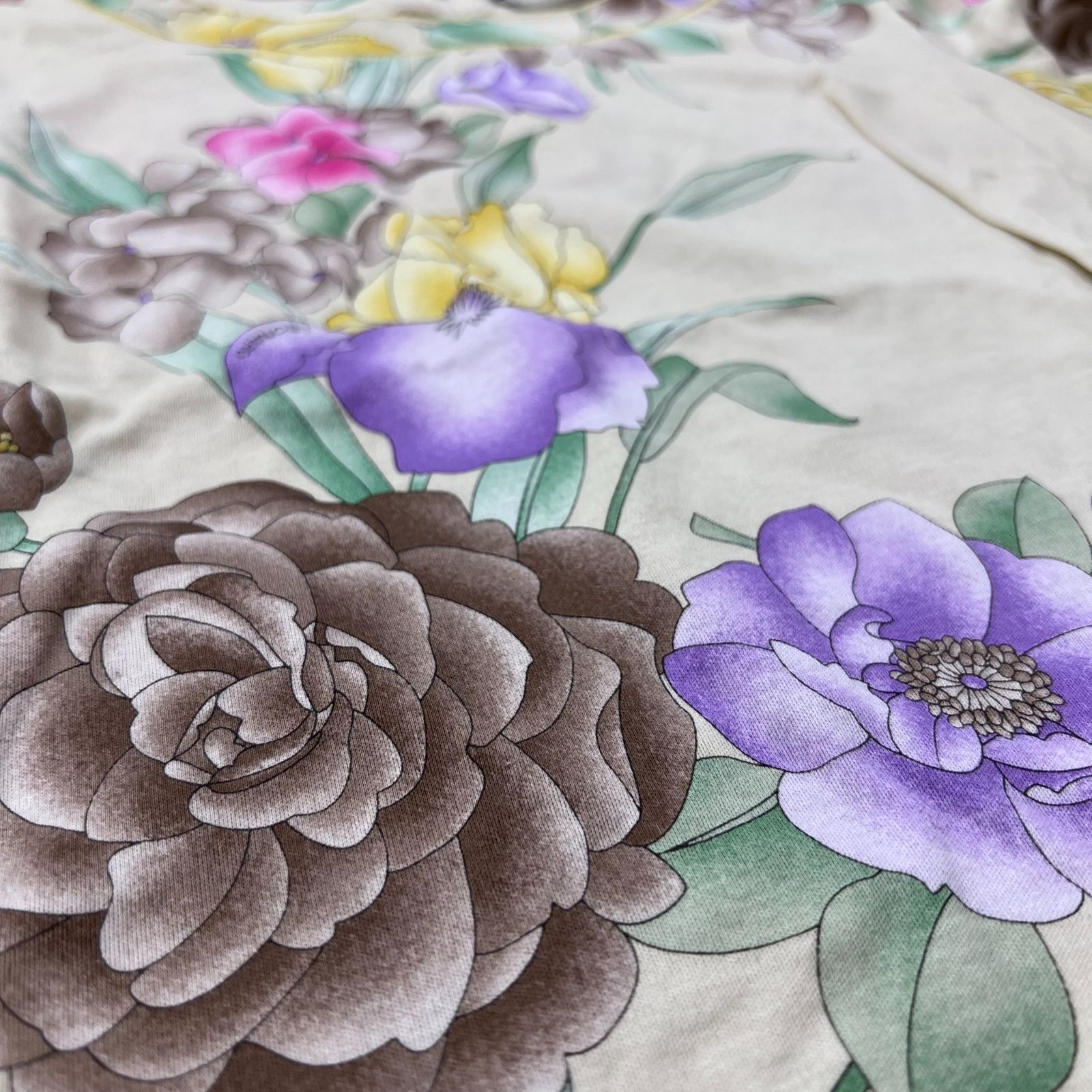 REONARD レオナール 花柄 Tシャツ カットソー レディース REONARD レオナール 花柄 Tシャツ カットソー レディース
