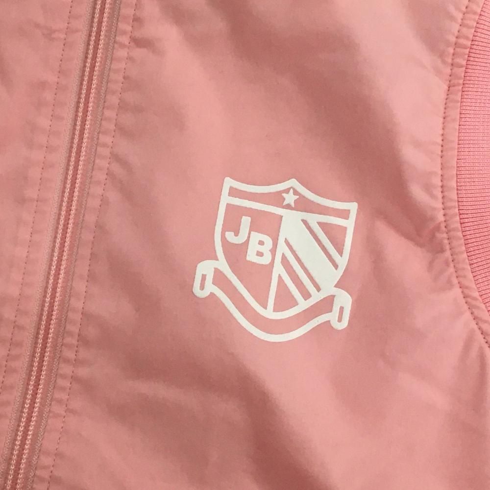 ジャックバニー ジップベスト ピンク 裏地メッシュ レディース 2