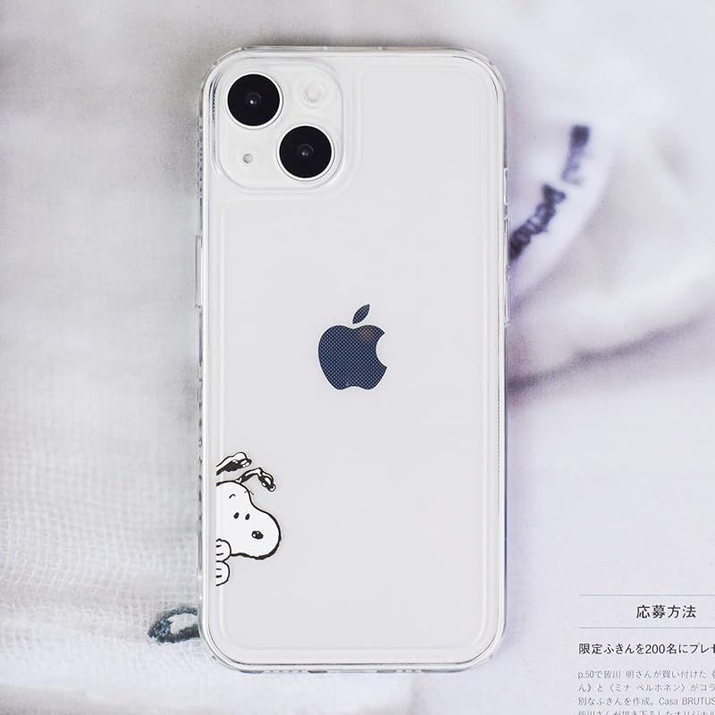 スヌーピー iPhone12 用 ケース キャラクター スマホケース 萌えキャラ可愛い スマートフォンケース カバー レンズ保護 防キズ 高耐久性 ワイヤレス充電対応 アンチ指紋 良質テクスチャー クリア イフォン12