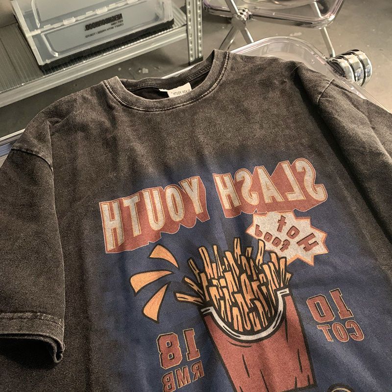 古着tシャツ Loose tシャツ ヴィンテージ グラフィックデザインTシャツ メンズ