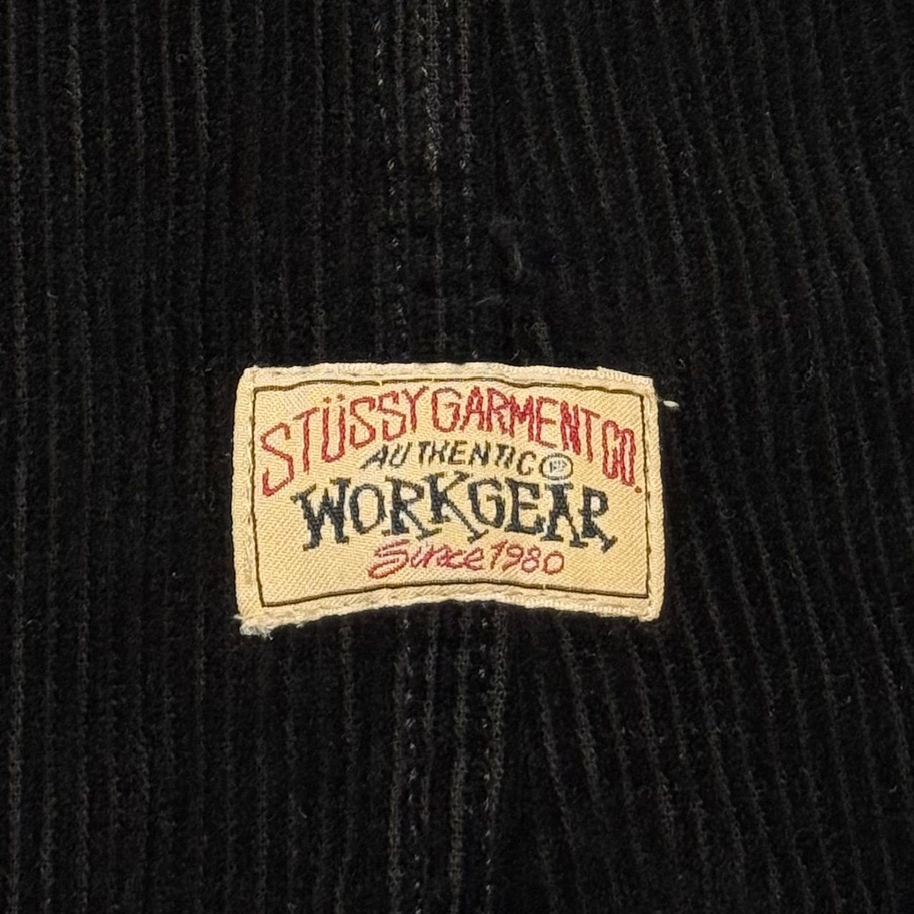 Stussy 22AW Wide Wale Cord Zip Jacket ワイドコーデュロイ