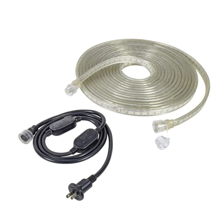 2営業日で発送 日動 LEDコネクトライン 両面発光 10m 白 蓄光タイプ LECNR10LALW 5026